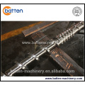 PP/PE pipe/bottles flakes granulation single screw barrel